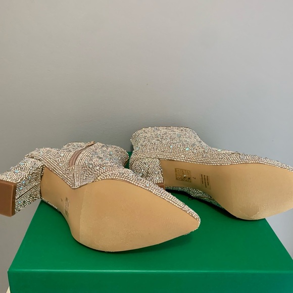 Lauren Lorraine Sparkling Ankle Boots - Picture 10 of 10